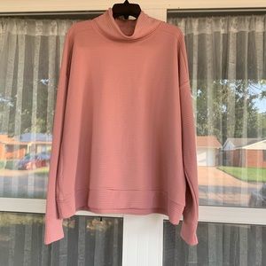 X-version -long sleeved cowl neck sweater